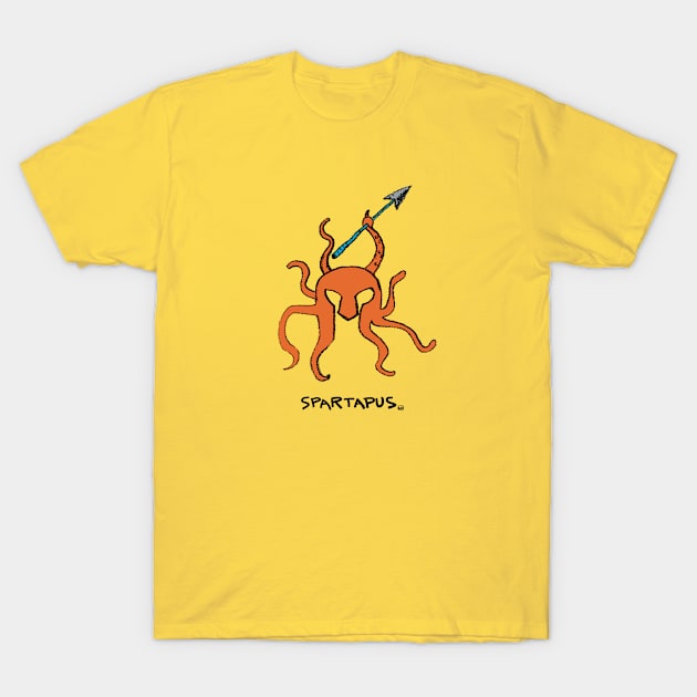 Spartapus T-Shirt by Dirtbath